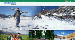 Desktop Screenshot of kashmir-ladakh-tourism.com